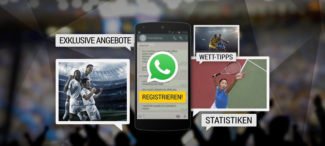 WhatsApp News: Statistiken, Wett-Tipps, exklusive Angebote!